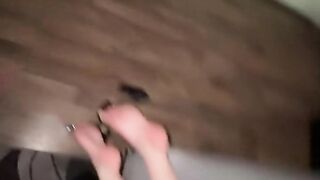 My roomate has to hurry before my BF comes home… (DICKED down in a matter of seconds)