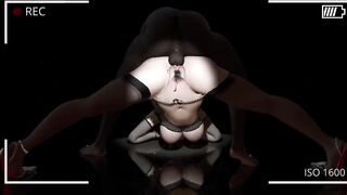 3D sexy Asian wife have a hardcore sex with her big dick husband