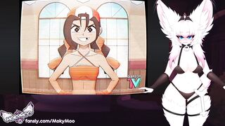 Eri-Chan's Home Workout - Derpixon | ???? Moky Reacts ????