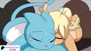 GUMBALL MOM AMAZING GYM HENTAI ANIMATION | CARTOON FUCK AND CREAMPIE 60FPS