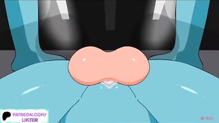 GUMBALL MOM AMAZING GYM HENTAI ANIMATION | CARTOON FUCK AND CREAMPIE 60FPS