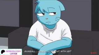 GUMBALL MOM AMAZING GYM HENTAI ANIMATION | CARTOON FUCK AND CREAMPIE 60FPS