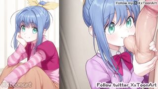 Hunter X Hunter 2D Hentai - Neon Nostrade Blue hair is the best