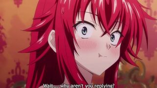 Issei's Christmas Night Turns Into a Passionate Blowjob & Cum in Mouth • HENTAI UNCENSORED (Parody)