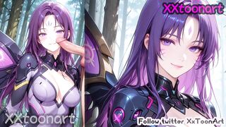 League of Legends 2D Hentai - Kai'sa (卡莎) Combat suits also improve sexual performance