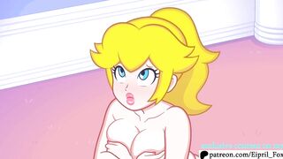 Futa Rosalina Creampied Princess Peach Hard - Futanari Anime Hentai 4K