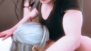 girls have sex in the bathroom