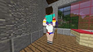 Ellie Halloween Cosplay Minecraft Jenny xhatihentai gameplay