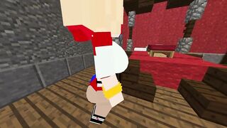 Ellie Halloween Cosplay Minecraft Jenny xhatihentai gameplay