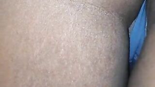 Enjoying the UPSKIRT View Helping Her on a LADDER - Thick Booty and PUSSY Slip POV