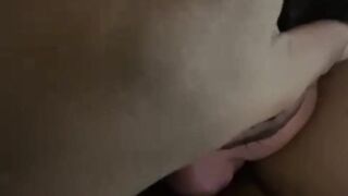 Sexy MILF latina gets eaten out and SQUIRTS