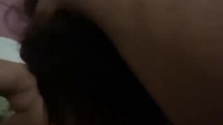 Sexy MILF latina gets eaten out and SQUIRTS