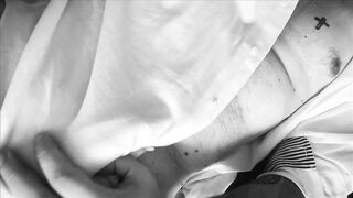 Afternoon desire - Elegant man play with his big dick in a lazy day