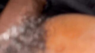 Sexy teen squirting on bbc strap on