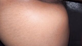 Sexy teen squirting on bbc strap on