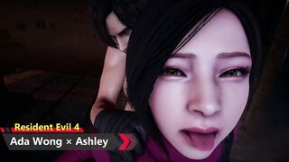 Resident Evil 4 - Ada Wong × Ashley Graham × Leon - Lite Version