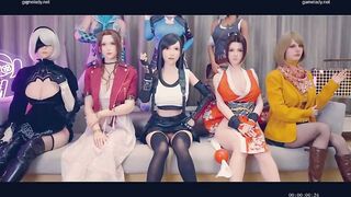 Resident Evil 4 - Ada Wong × Ashley Graham × Leon - Lite Version