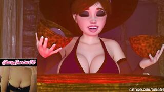 Two Futanari Witches Play Pranks And Have Sex With Eachother! MASSIVE CUMSHOT