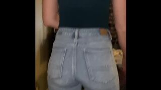 Hott tinder blonde takes is in the butt first night