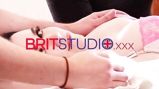 Horny Collared Teen Gets Edged By Two Older Guys Before Cumming HARD!