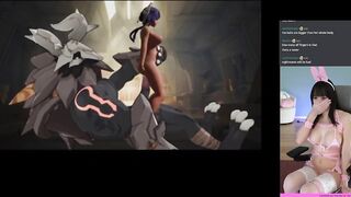 Big Cock Lawachurl fucked Candace on her birthday Genshin Impact Hentai