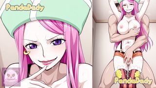 One Piece Hentai - Jewelry Bonney White sexy T shirt Hungry Blowjob