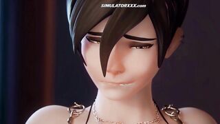 Horny MILF With Massive Monster Cock Takes Control of Teen Pussy in Hyper - Simulator 3D Gameplay