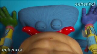 Poppy Playtime Hentai - Huggy Wuggy Blow Job By EEhentai