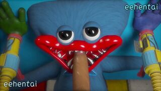 Poppy Playtime Hentai - Huggy Wuggy Blow Job By EEhentai