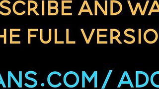 Trailer - Sole gliding footjob handjob combo! Two ruined orgasms!