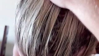 TikTok Girl Gives Sloppy Blowjob! Cums in mouth ????????