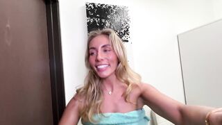 SLUT FUCKED by HUNG STRANGER in coed gym locker room | bonnie blue x van wylde