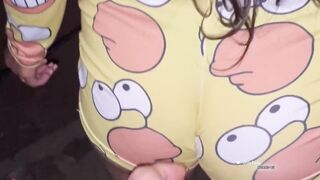 Husbands hot doing his things