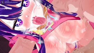 【Oshi no Ko】Hoshino Ai 3D porno Anime Hentai