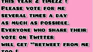 Anuskatzz got 2 times nominated at the altporn awards please vote several times daily - altpornNet