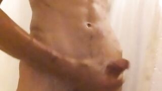 DILF Native Ecstasy Jacking Off In Shower At Mom's House!! ???? Be Quite, She's Here Still!!! ????????????????