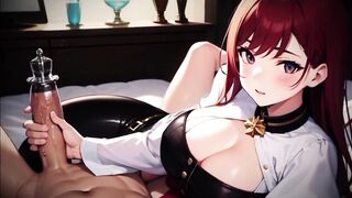 Giving an incredible blowjob, with moans that go crazy. Enjoy a lot with this video, you naughty.