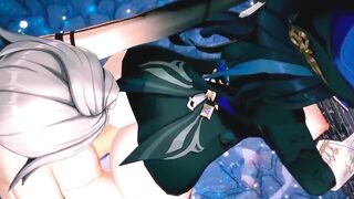 Arle x Clorinde Futa Fuck Compilation - Genshin Impact