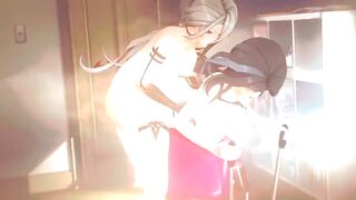 Arle x Clorinde Futa Fuck Compilation - Genshin Impact