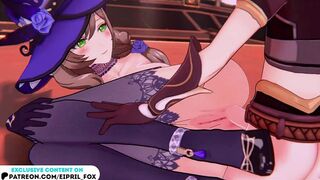 Cute Lisa get So Sweet Creampie Genshin Impact Anime Hentai