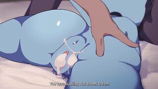 Slut Nicole forgot all her vows and gives herself up in every hole on the marital bed to a crowd of men[eng sub]