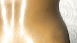 Redd BUNNI PHAT Pussy makes BBC Cum Creampie