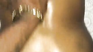 Redd BUNNI PHAT Pussy makes BBC Cum Creampie