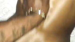 Redd BUNNI PHAT Pussy makes BBC Cum Creampie