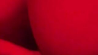 Big Ass Pounded with Black Strap on Dildo