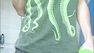 HOT and SEXY SOLO IN THE GYM...4K