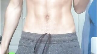 HOT and SEXY SOLO IN THE GYM...4K