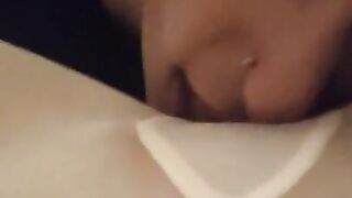 Dhya Wolfe • Licking Pantyhose Pussy Fpov