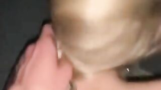 Petite blonde girl gets her ass stretched