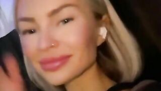 Layna Boo another flight another quickie in the restroom